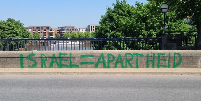 Antisemitische Schmierereien nahe der Oldenburger Innenstadt